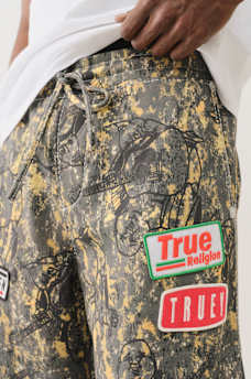 BIG T BUDDHA CAMO SWEAT PANT, image 6