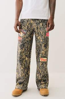 BIG T BUDDHA CAMO SWEAT PANT, image 1