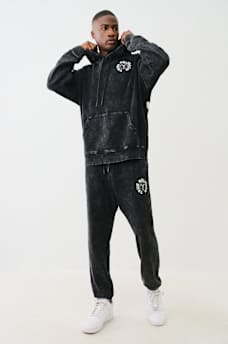 MINERAL WASH BUDDHA FACE HOODIE , image 6