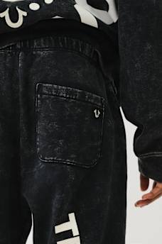 MINERAL WASH BUDDHA FACE JOGGER, image 4
