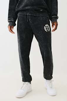 MINERAL WASH BUDDHA FACE JOGGER, image 6
