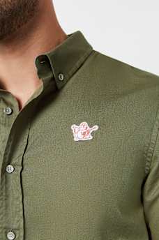 BUDDHA PATCH LONG SLEEVE SHIRT , image 2