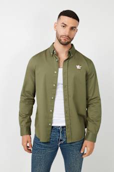 BUDDHA PATCH LONG SLEEVE SHIRT , image 3