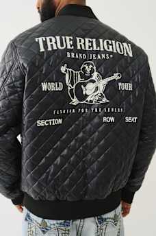QUILTED FIGHTER BOMBER JACKET, image 2