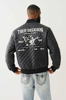 QUILTED FIGHTER BOMBER JACKET, image 5