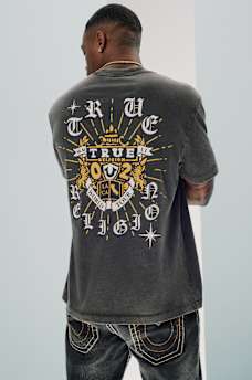 VINTAGE SHINING CREST TEE, image 1