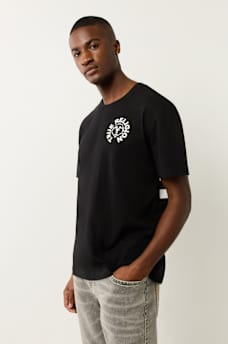 PUFF PRINT BUDDHA FACE TEE, image 2