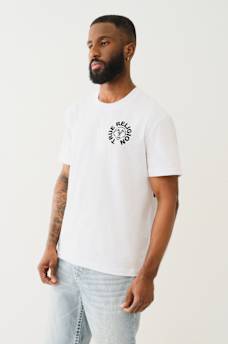 PUFF PRINT BUDDHA FACE TEE, image 3