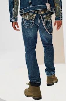 RICKY BUDDHA CAMO SUPER T STRAIGHT JEAN, image 2