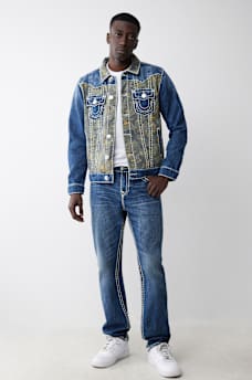 RICKY BUDDHA CAMO SUPER T STRAIGHT JEAN, image 4