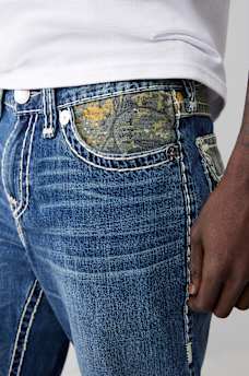 RICKY BUDDHA CAMO SUPER T STRAIGHT JEAN, image 6