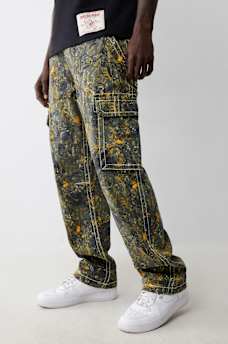 BUDDHA CAMO BIG T CARGO PANT, image 1
