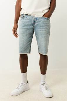 RICKY FRAYED FLAP DENIM SHORT, image 3