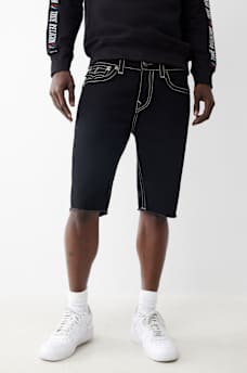 RICKY FRAYED DENIM SHORT, image 1