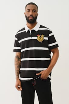 STRIPED CREST POLO SHIRT, image 3