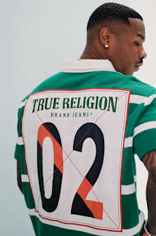 STRIPED CREST POLO SHIRT, image 2