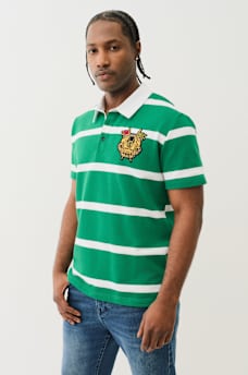 STRIPED CREST POLO SHIRT, image 3