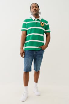 STRIPED CREST POLO SHIRT, image 6