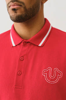 BIG T HORSESHOE POLO SHIRT, image 3