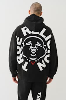 BUDDHA FACE HOODIE, image 1