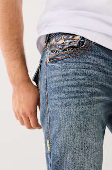 JOEY SUPER T FLAP TWISTED FLARE JEAN, image 5