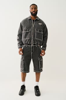 DENIM BIG T WORKWEAR JACKET, image 3