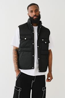 NYLON PUFFER VEST
