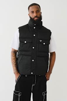 NYLON PUFFER VEST