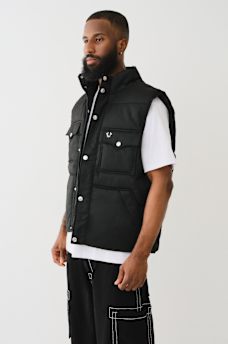 NYLON PUFFER VEST