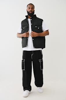 NYLON PUFFER VEST