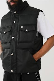 NYLON PUFFER VEST