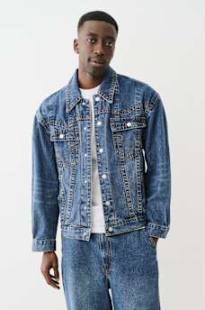 DENIM BIG T JACKET, image 3