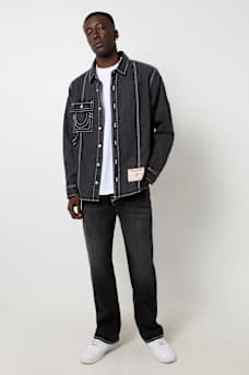 SINGLE NEEDLE DENIM CARPENTER SHIRT, image 7