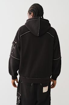 CARGO BAGGY REMIX ZIP HOODIE