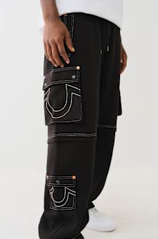 CARGO BAGGY REMIX SWEAT PANT, image 3