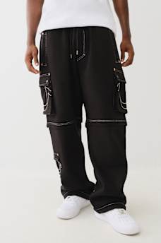 CARGO BAGGY REMIX SWEAT PANT, image 4