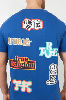 MIX MEDIA STICKER TEE, image 1