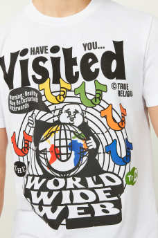 DISTORTED GRAPHIC TEE, image 1