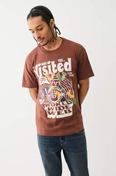 DISTORTED GRAPHIC TEE, image 2