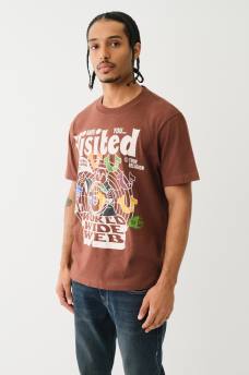 DISTORTED GRAPHIC TEE, image 4
