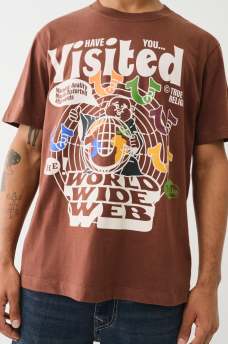 DISTORTED GRAPHIC TEE, image 1