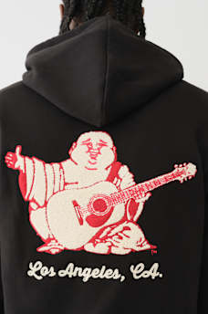 HORSESHOE PATCH ZIP HOODIE, image 2