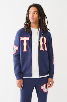 HORSESHOE PATCH ZIP HOODIE, image 4
