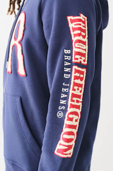 HORSESHOE PATCH ZIP HOODIE, image 6