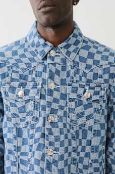 JIMMY WAVY CHECKERED JACKET 