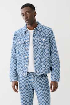JIMMY WAVY CHECKERED JACKET 