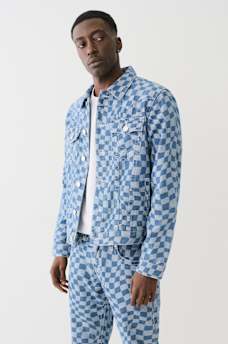 JIMMY WAVY CHECKERED JACKET 