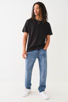 JACQUARD RIB LOGO TEE, image 4
