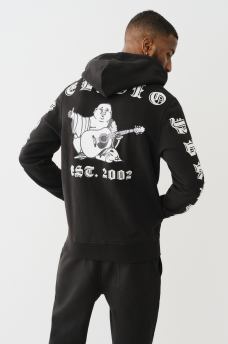 SUDADERA CON CAPUCHA, CIERRE Y LOGOTIPO EN RELIEVE