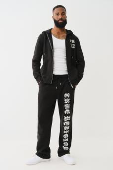 SUDADERA CON CAPUCHA, CIERRE Y LOGOTIPO EN RELIEVE